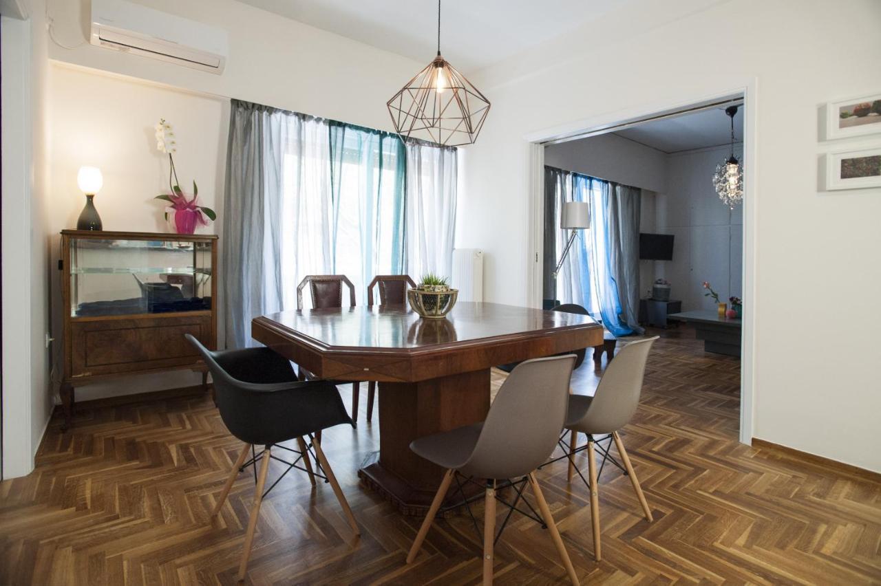Modern-Vintage Apartment By Acropolis Museum Athene Buitenkant foto