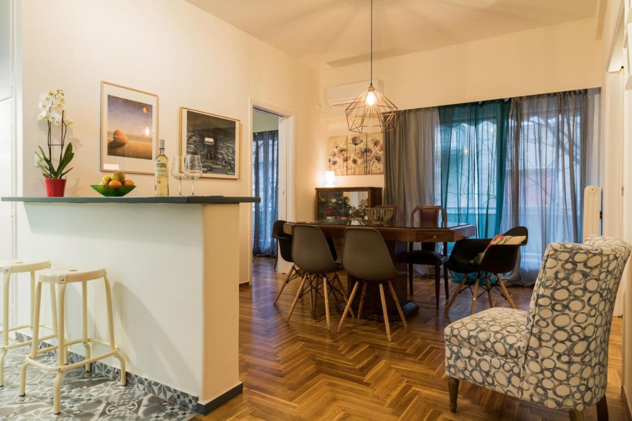 Modern-Vintage Apartment By Acropolis Museum Athene Buitenkant foto