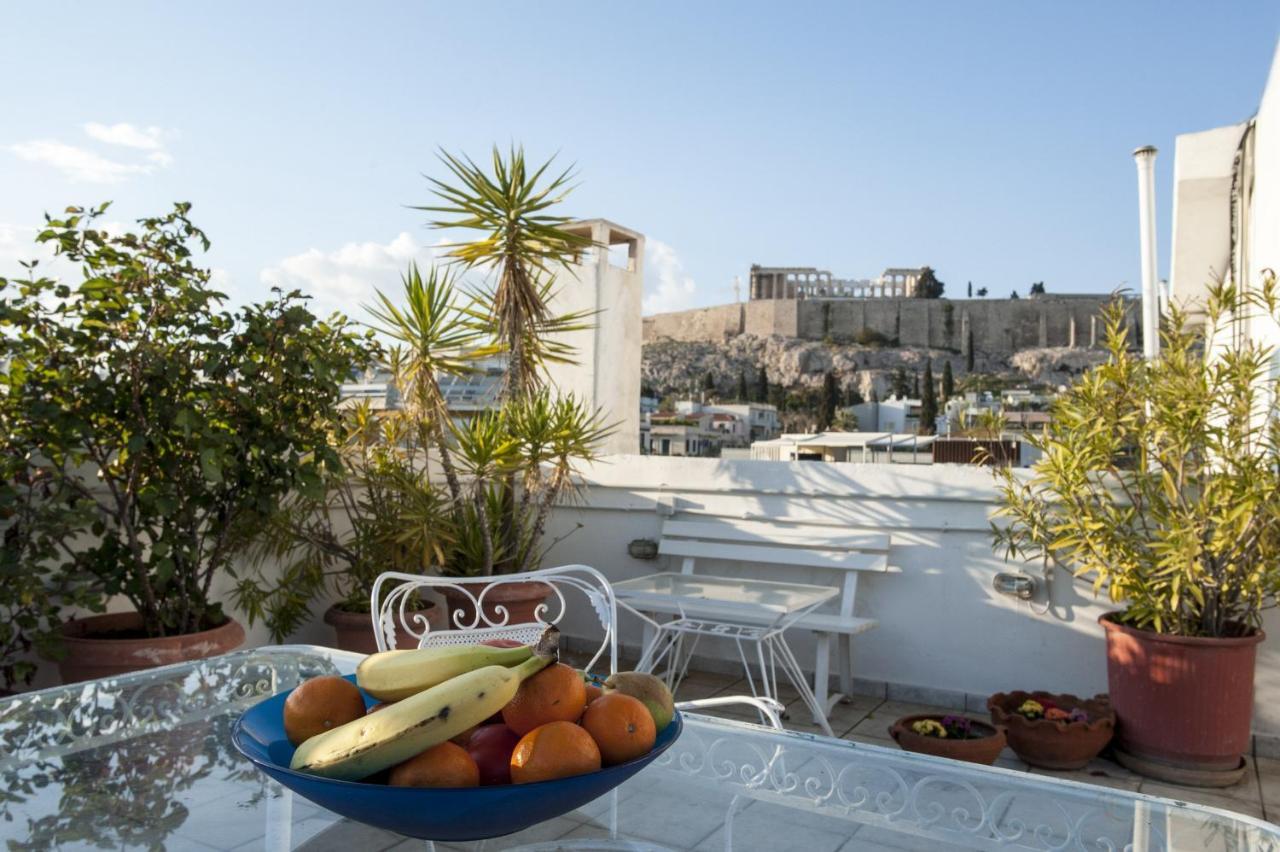 Modern-Vintage Apartment By Acropolis Museum Athene Buitenkant foto