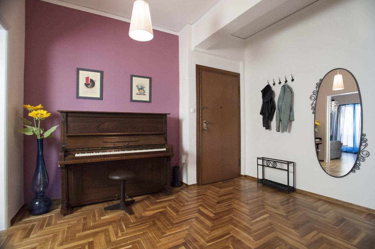 Modern-Vintage Apartment By Acropolis Museum Athene Buitenkant foto