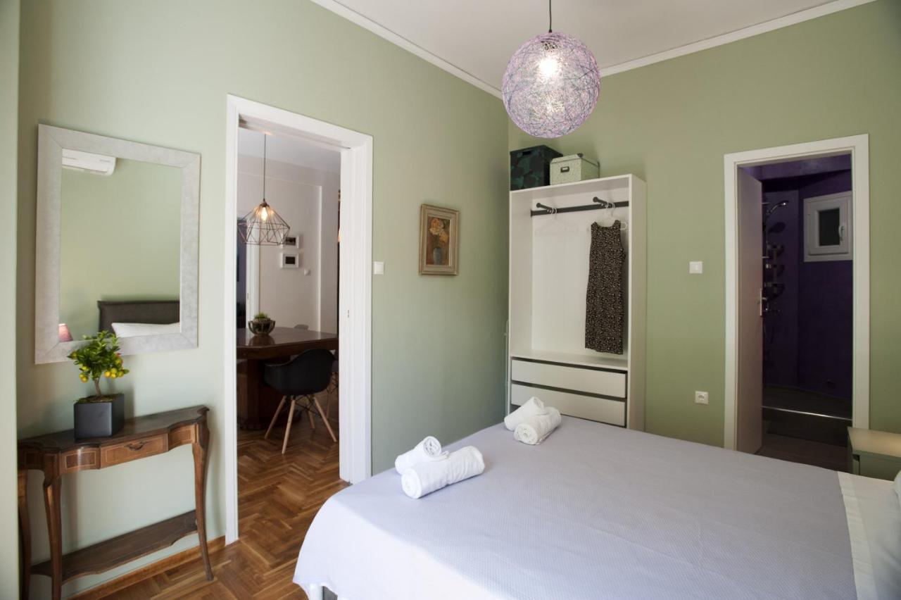 Modern-Vintage Apartment By Acropolis Museum Athene Buitenkant foto