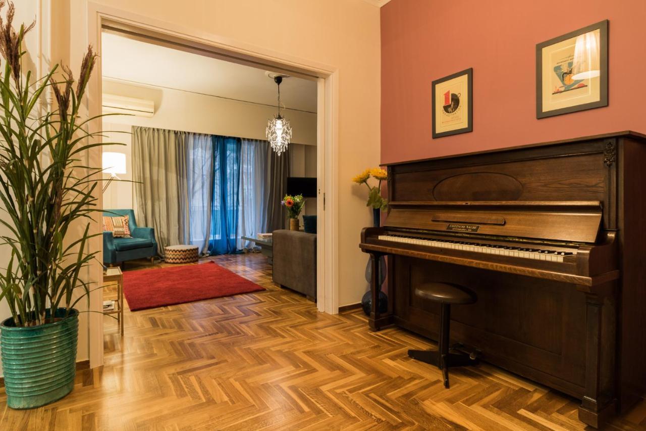 Modern-Vintage Apartment By Acropolis Museum Athene Buitenkant foto