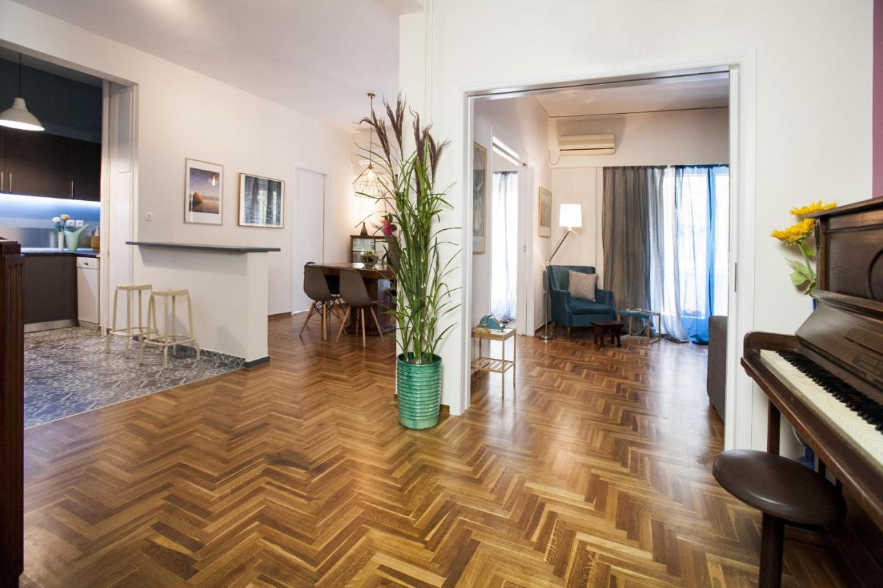 Modern-Vintage Apartment By Acropolis Museum Athene Buitenkant foto